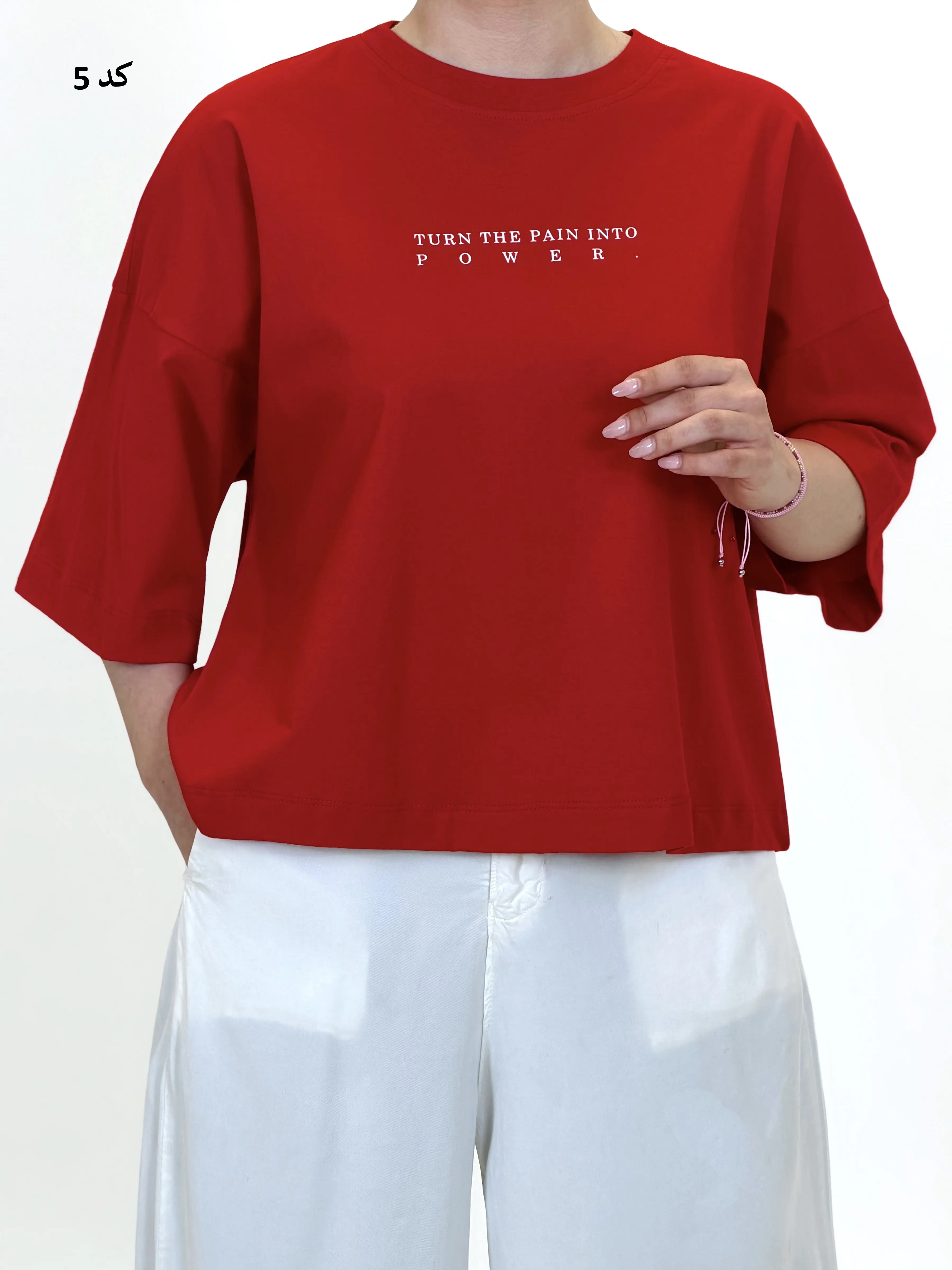 6986-تیشرت پینترستی RED